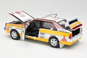 Audi Quattro A2 #4 W. Rohrl / C. Geistdorfer Rally de Portugal 1984 Sun Star 1:18 4224 Metall — bild 5 av 8