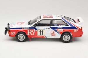 Audi Quattro #11 F. Wittmann / J. Pattermann Rally Acropolis 1986 Sun Star 1:18 4191 Metall — bild 4 av 8