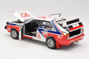 Audi Quattro #11 F. Wittmann / J. Pattermann Rally Acropolis 1986 Sun Star 1:18 4191 Metall — bild 5 av 8