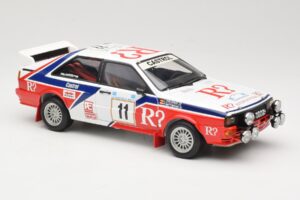 Audi Quattro #11 F. Wittmann / J. Pattermann Rally Acropolis 1986 Sun Star 1:18 4191 Metall — bild 6 av 8
