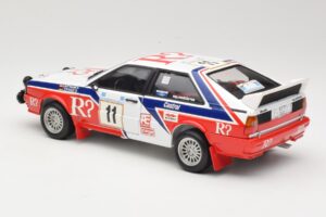 Audi Quattro #11 F. Wittmann / J. Pattermann Rally Acropolis 1986 Sun Star 1:18 4191 Metall — bild 7 av 8