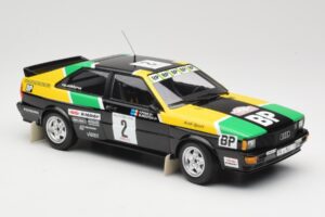 Audi Quattro #2 M. Mouton / F. Pons Audi Sport Rally of 1000 Pistes 1981 Minichamps 1:18 155811122 Metall — bild 4 av 6