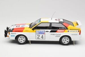 Audi Quattro #24 M. Demuth / M. Daniels Audi Sport Lombard RAC Rally 1982 Minichamps 1:18 155821124 Metall — bild 3 av 6