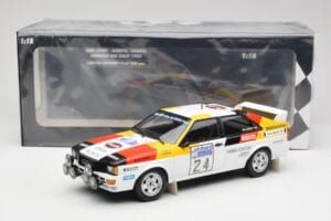 Audi Quattro #24 M. Demuth / M. Daniels Audi Sport Lombard RAC Rally 1982 Minichamps 1:18 155821124 Metall — bild 6 av 6