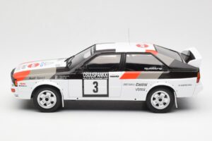 Audi Quattro #3 H. Mikkola / A. Hertz Rally Finland 1982 IXO 1:18 18RMC094A Metall — bild 3 av 6