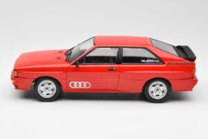 Audi Quattro Röd Minichamps 1:18 155016124 Metall — bild 3 av 6