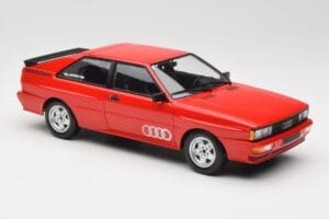 Audi Quattro Röd Minichamps 1:18 155016124 Metall — bild 4 av 6