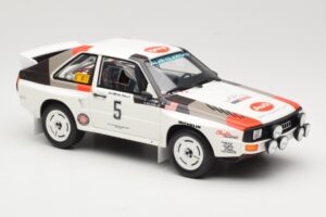Audi Quattro Sport S1 #5 J. Buffum / N. Wilson Olympus Rally 1986 Otto 1:18 OT1159 Resin — bild 4 av 6