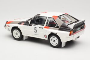 Audi Quattro Sport S1 #5 J. Buffum / N. Wilson Olympus Rally 1986 Otto 1:18 OT1159 Resin — bild 5 av 6