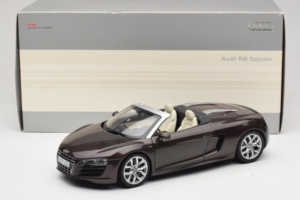 Audi R8 5.2 Spyder Teak Brown Kyosho 1:18 5010918525 Metall — bild 8 av 8