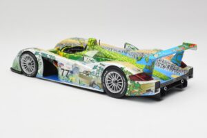 Audi R8 LMP Crocodile 2001 Maisto 1:18 35899 Metall — bild 5 av 6