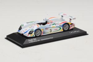 Audi R8 LMP #3 J. Herbert / R. Kelleners 24 Hours of Le Mans 2001 Minichamps 1:43 400010903 Metall — bild 2 av 5