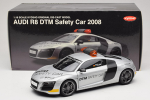 Audi R8 Safety Car 24 Hours of Le Mans 2008 Kyosho 1:18 09214DTM Metall — bild 2 av 8