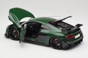 Audi R8 4S V10 Performance Grön Kengfai 1:18 VAKF-0358 Metall — bild 5 av 8