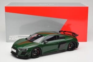 Audi R8 4S V10 Performance Grön Kengfai 1:18 VAKF-0358 Metall — bild 8 av 8