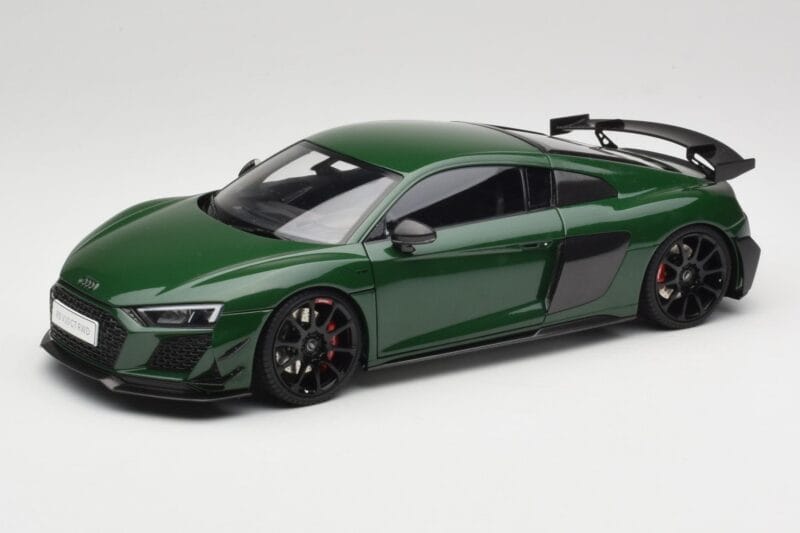 Audi R8 4S V10 Performance Grön Kengfai 1:18 VAKF-0358 Metall