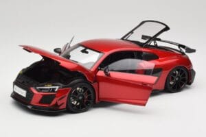 Audi R8 4S V10 Performance Röd Kengfai 1:18 VAKF-0356 Metall — bild 2 av 8