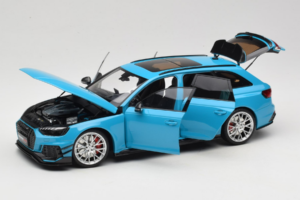 Audi RS4 B9 Avant Darwin Pro Blå Kilo Works 1:18 KLW002303 Metall — bild 2 av 8
