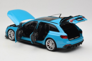 Audi RS4 B9 Avant Darwin Pro Blå Kilo Works 1:18 KLW002303 Metall — bild 5 av 8