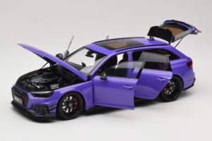 Audi RS4 B9 Avant Darwin Pro Lila Kilo Works 1:18 KLW002301 Metall — bild 2 av 8