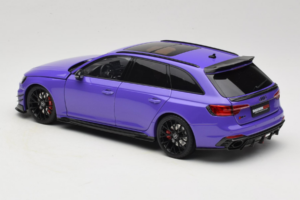 Audi RS4 B9 Avant Darwin Pro Lila Kilo Works 1:18 KLW002301 Metall — bild 7 av 8