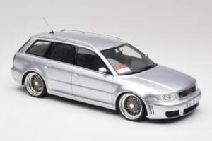 Audi RS4 B5 Avant Silver Custom Wheels Otto 1:18 OT521 Resin — bild 4 av 6