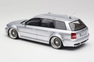 Audi RS4 B5 Avant Silver Custom Wheels Otto 1:18 OT521 Resin — bild 5 av 6