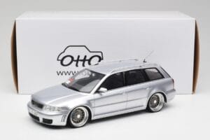 Audi RS4 B5 Avant Silver Custom Wheels Otto 1:18 OT521 Resin — bild 6 av 6