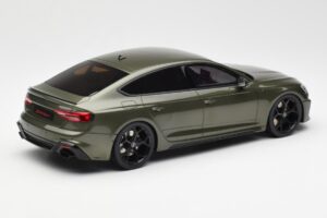 Audi RS5 B9 Competition Sportback Grön GT Spirit 1:18 GT469 Resin — bild 2 av 6