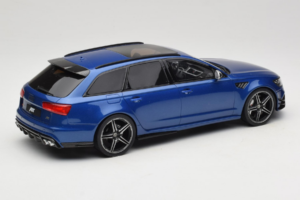 Audi RS6 C7 ABT Performance Avant Blå Exclusive Edition GT Spirit 1:18 AUDI011 Resin — bild 2 av 6