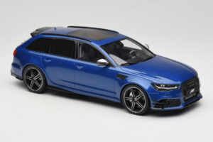 Audi RS6 C7 ABT Performance Avant Blå Exclusive Edition GT Spirit 1:18 AUDI011 Resin — bild 4 av 6