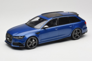 Audi RS6 C7 ABT Performance Avant Blå Exclusive Edition GT Spirit 1:18 AUDI011 Resin