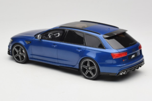 Audi RS6 C7 ABT Performance Avant Blå Exclusive Edition GT Spirit 1:18 AUDI011 Resin — bild 5 av 6