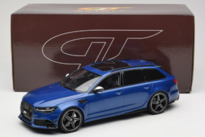 Audi RS6 C7 ABT Performance Avant Blå Exclusive Edition GT Spirit 1:18 AUDI011 Resin — bild 6 av 6