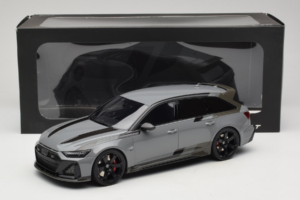 Audi RS6 C8 Avant GT Nardo Grey GT Spirit 1:18 GT965 Resin — bild 6 av 6