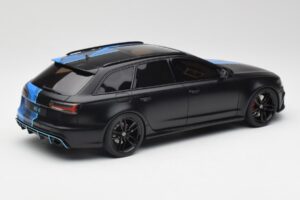 Audi RS6 C7 Avant GMK Blå & Svart GT Spirit 1:18 GT799 Resin — bild 2 av 6
