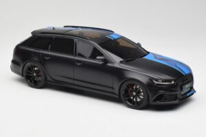 Audi RS6 C7 Avant GMK Blå & Svart GT Spirit 1:18 GT799 Resin — bild 4 av 6