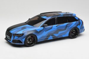 Audi RS6 C7 Avant GMK Blå & Svart GT Spirit 1:18 GT799 Resin