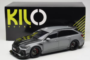 Audi RS6 C8 Avant Darwin Pro Lila Kilo Works 1:18 KLW002202 Metall — bild 8 av 8