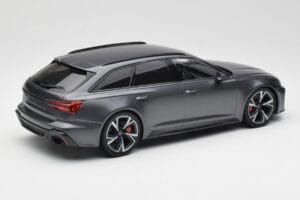 Audi RS6 C8 Avant Matt Grey Minichamps 1:18 155018015 Metall — bild 2 av 6