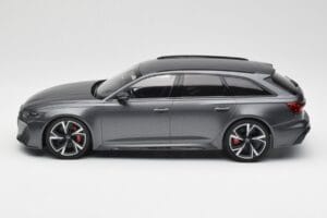 Audi RS6 C8 Avant Matt Grey Minichamps 1:18 155018015 Metall — bild 3 av 6