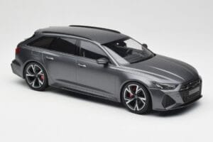 Audi RS6 C8 Avant Matt Grey Minichamps 1:18 155018015 Metall — bild 4 av 6