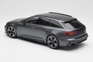 Audi RS6 C8 Avant Matt Grey Minichamps 1:18 155018015 Metall — bild 5 av 6