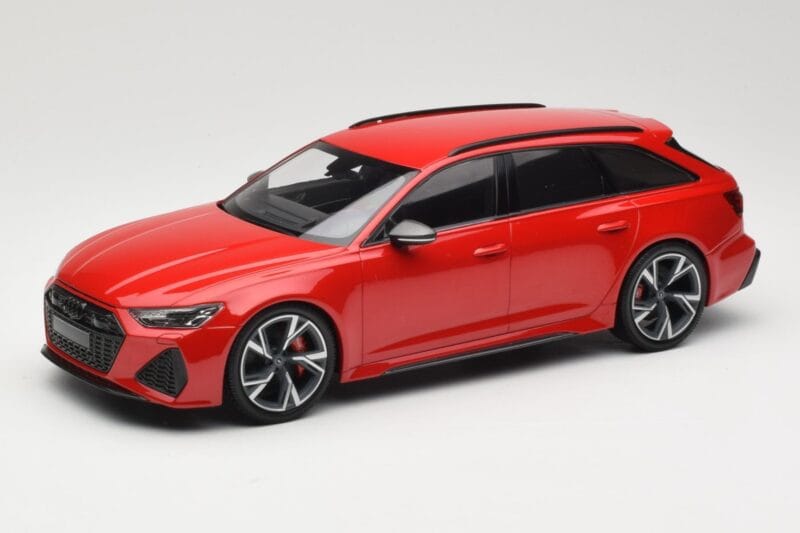 Audi RS6 C8 Avant Red Metallic Minichamps 1:18 155018010 Metall