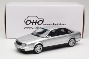 Audi S4 C4 4.2 V8 Crystal Silver Otto 1:18 OT464 Resin — bild 6 av 6