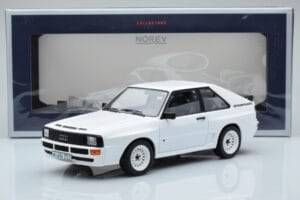 Audi Sport Quattro Vit Norev 1:18 188313 Metall — bild 6 av 6