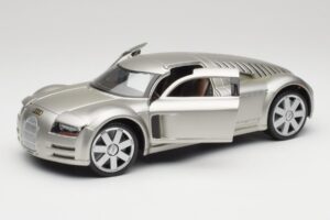 Audi Rosemeyer Silver Maisto 1:18 31625 Metall — bild 2 av 8