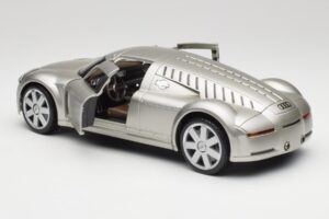 Audi Rosemeyer Silver Maisto 1:18 31625 Metall — bild 5 av 8