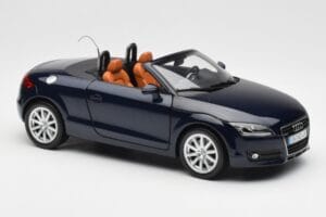 Audi TT 8J Roadster Djuphavs Blå Minichamps 1:18 5010500525 Metall — bild 6 av 8