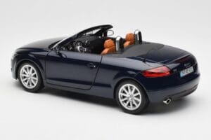 Audi TT 8J Roadster Djuphavs Blå Minichamps 1:18 5010500525 Metall — bild 7 av 8